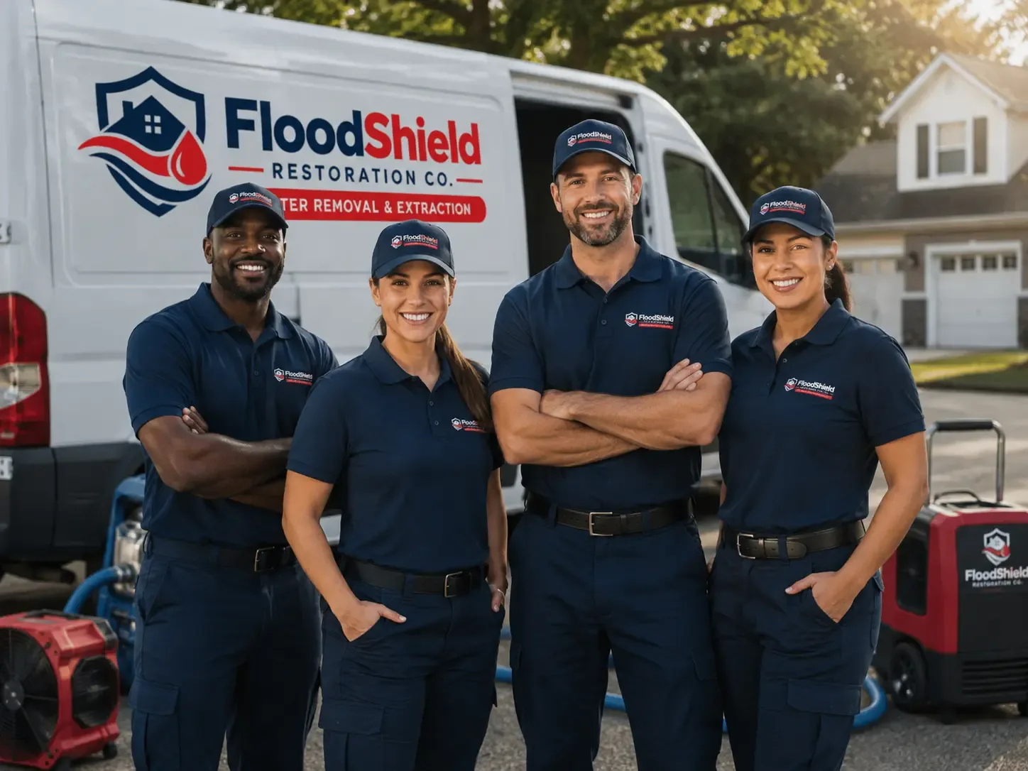 Flood Damage Restoration company in Hinton, OK